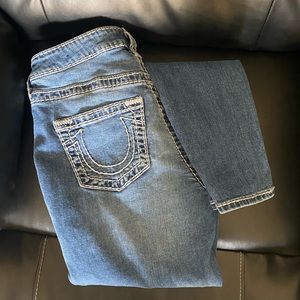 True Religion - Jeanine Curvy Mid Rise Skinny jeans